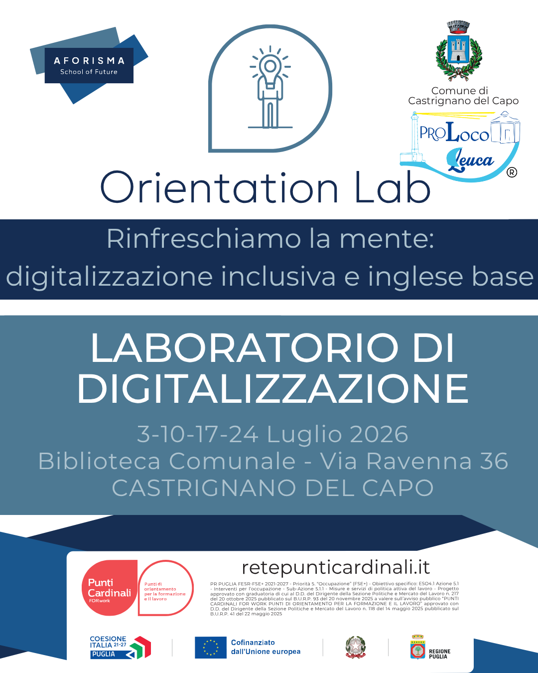 Pro Loco Leuca, Desk Galatina