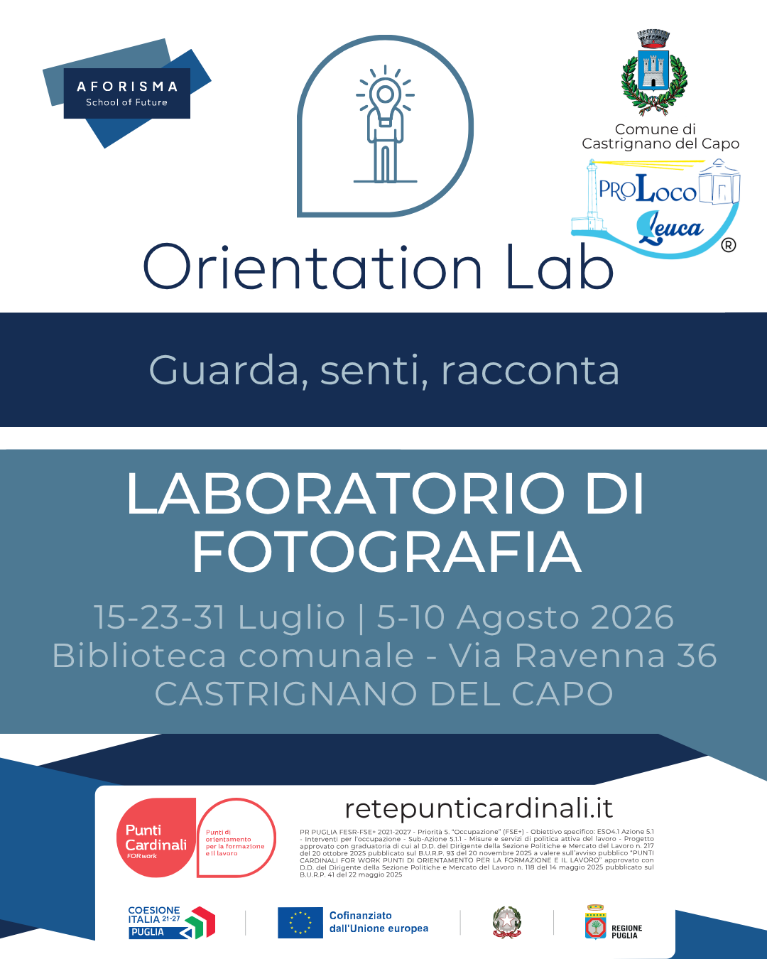 Pro Loco Leuca, Desk Galatina