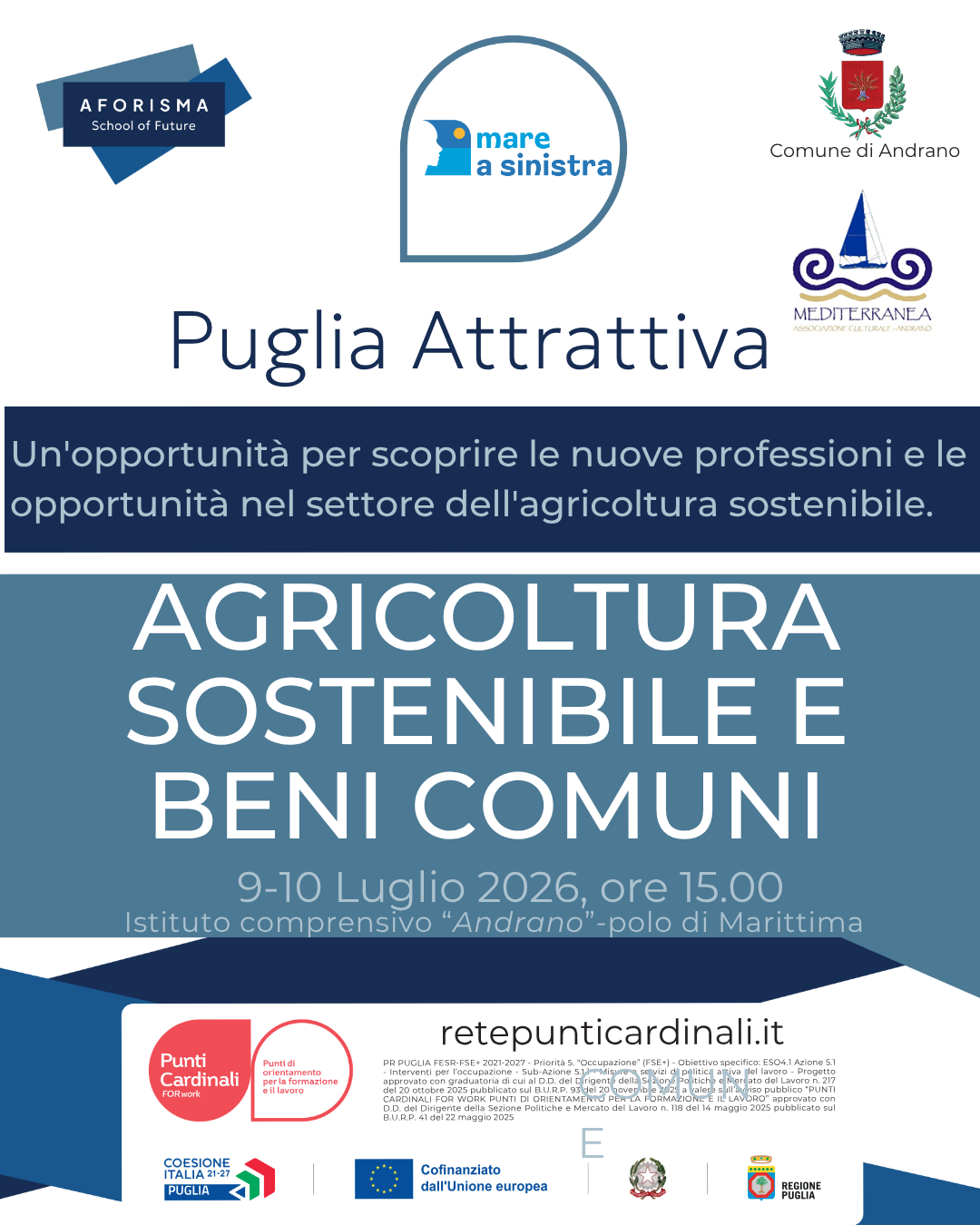 MareAsinistra, Agricoltura sostenibile e beni comuni- Andrano
